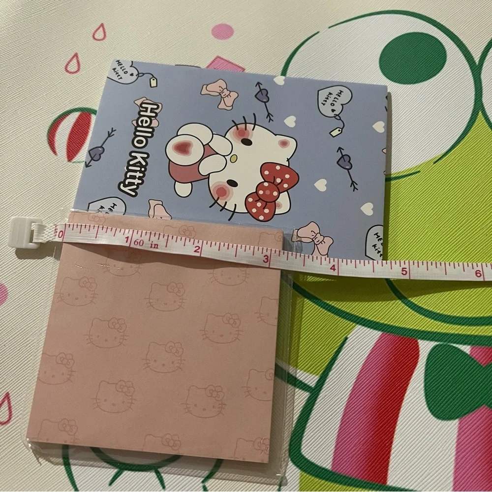 Hello Kitty White Cosmetic Bag/ Pencil Pouch with Clear Front